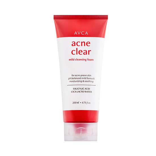 AVCA Acne Clear Mild Cleansing Foam