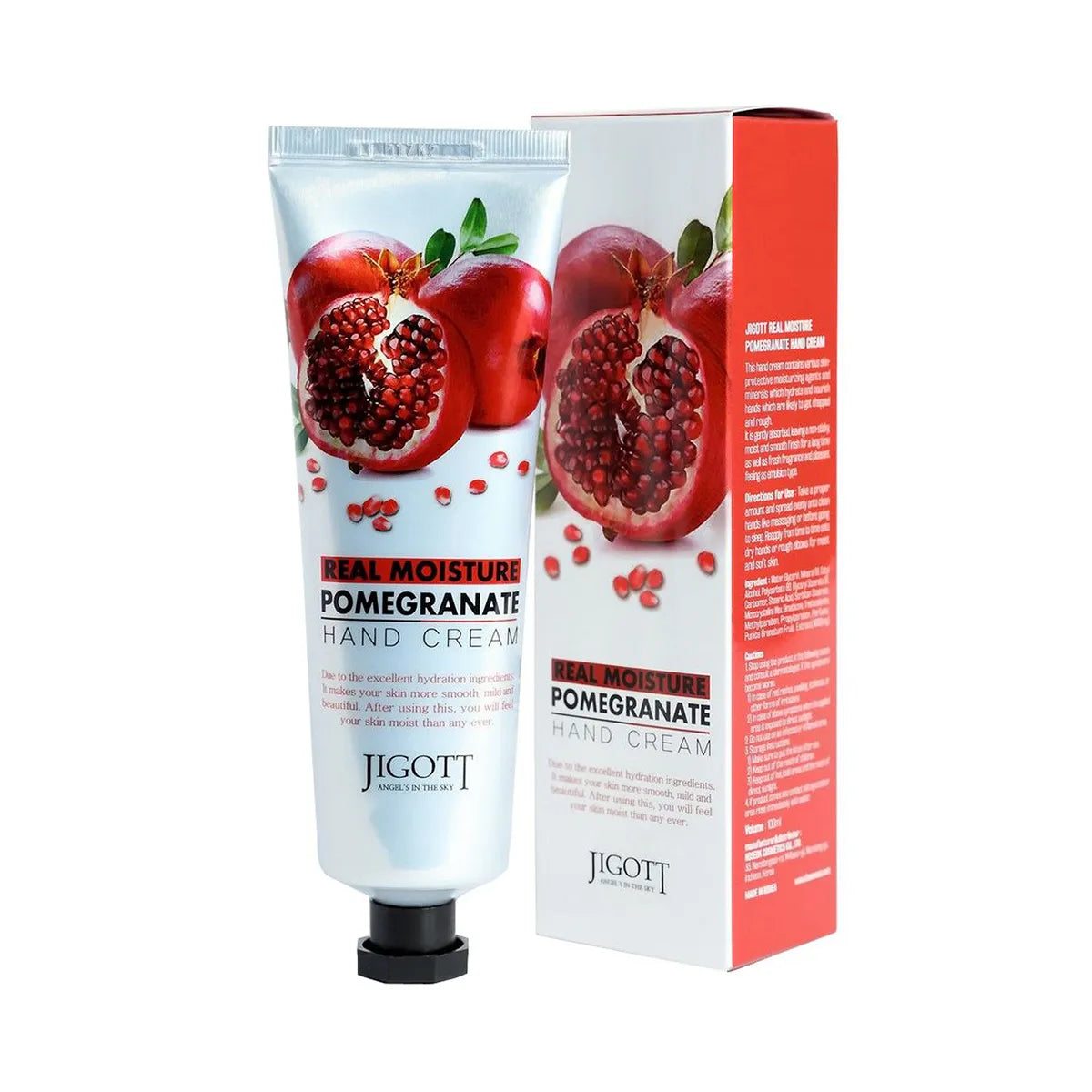 JIGOTT Real Moisture Hand Cream (Pomegranate) – Moisturizing Pomegranate Hand Cream