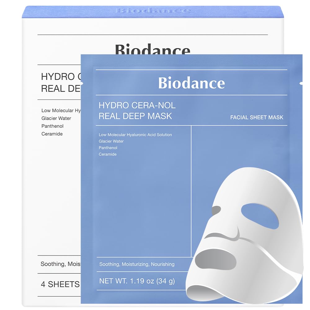 BIODANCE Hydro Cera-nol Real Deep Mask, Overnight Hydrogel Mask