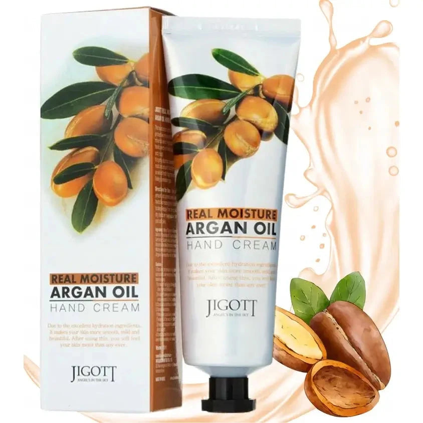 JIGOTT REAL MOISTURE ARGAN OIL HAND CREAM