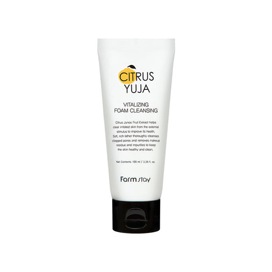 FarmStay Citrus Yuja Vitalizing Foam Cleansing 100 ml